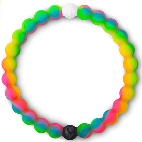 Lokai Bracelet Set (2 Total: Classic and Rainbow Make-a-Wish) - Picture 3 of 3